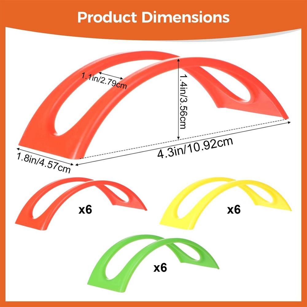 

18Pcs Taco Holder Mexican Pancake Rack Tortilla Tray Food Pallet Holder Kitchen Supplies for Dinner Party Food Pallet Holder