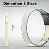 New Nylon Sport Band Loop Design Adjustable Bicep Band Breathable 22mm Arm Band for Amazfit Helio Strap