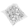 50pcs Small Bells DIY Mini Tiny Iron Jingle Bells with Hole for Craft Jewelry Festival Birthday DecorationSilver