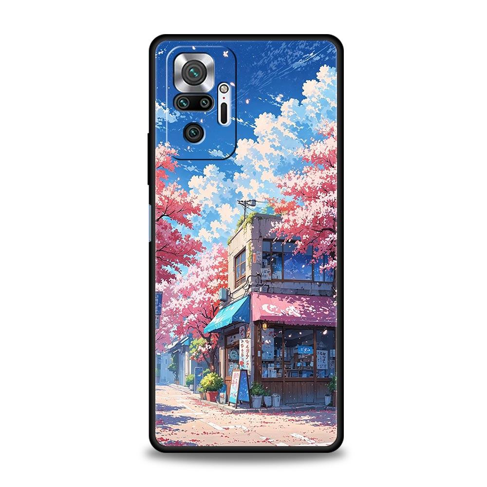 Landscape Japan Series Scenery Phone Case For Xiaomi Redmi Note 14 13 12 Pro Plus 5G 9S 9 10 11 4G 14C 13C 12C 10C 9C 9A Cover