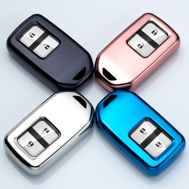 Honda Key Case Set: Compatible with Accord, Avancier, CRV, Vezel, Civic, XRV, Jade, Crider, Fit.