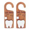 Wooden Tooth Holder Door Hanger Lost Teeth Pick-up Drop-Off Door