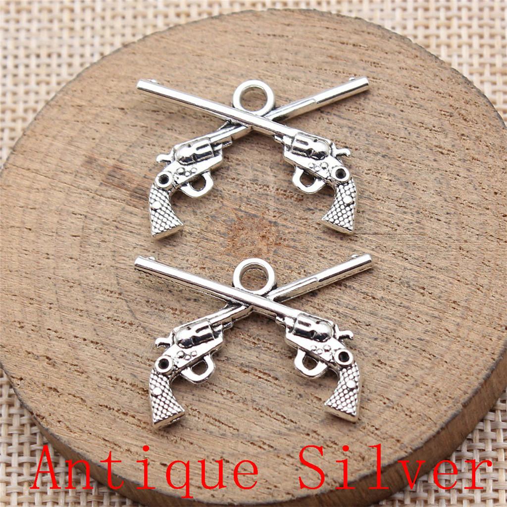 Bow Arrow Shaped Charms Pendant For Bracelet Necklace Jewelry Making Craft Findings
