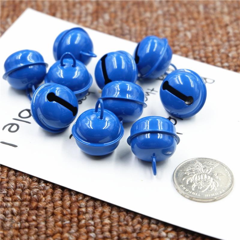 22Mm Bonbonfarbene Hundeglocken Klein Weihnachtsdekorationszubehör Haustierglocken Schlüsselanhänger Anhängerglocken