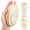 Air Cushion Design Wooden Massager Manual Massage Brush Body Shaping Brush  Muscle Relaxation