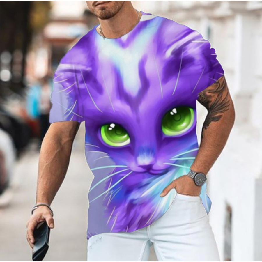 Уличная футболка с 3D животным — фото 14