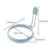 New Silicone Nylon Egg Ring Round Omelette Burger Patty Mold Translucent Frying Baking Practical Tool Sense of Ritual Egg Ring