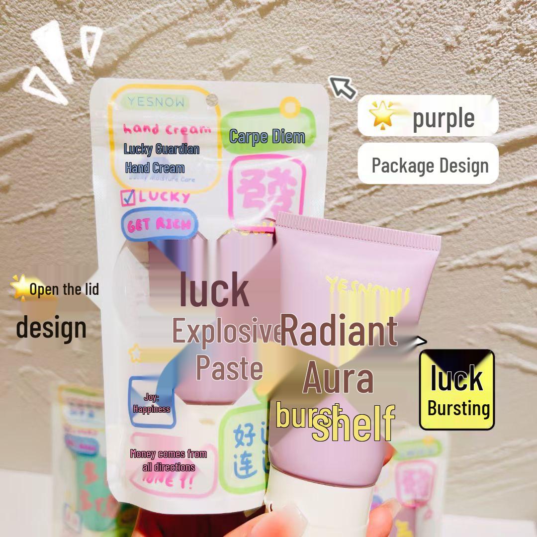 Yingxue Lucky Guardian Hydrating Hand Cream: Long-lasting Moisturizer with Fragrance, Anti-chap and Anti-freeze Protection for Women.