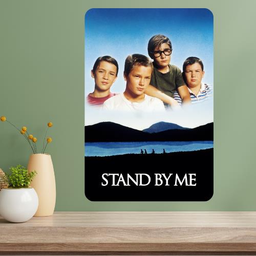 Stand by Me Movie Metal Poster Sign 20x30cm(7.8x11.8inch)