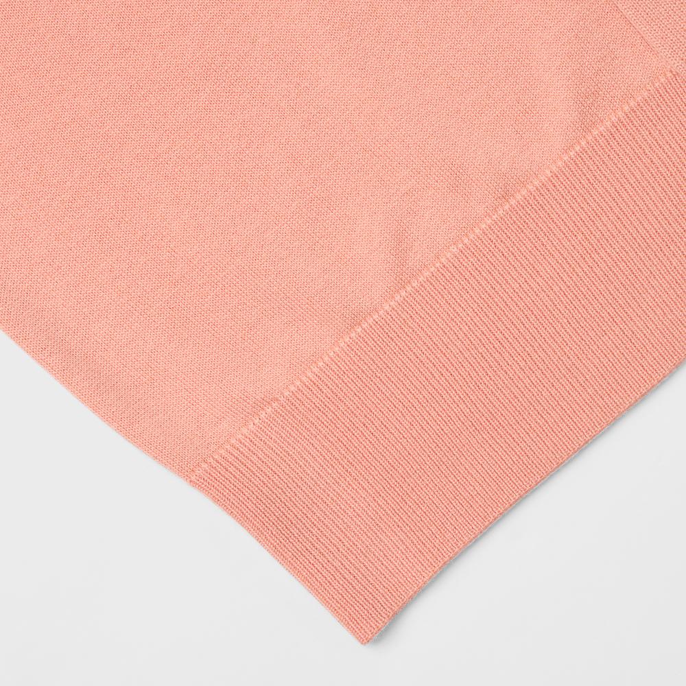 VERNO 24Ss Essential Collar Cardigan Pink