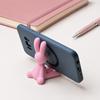 3D Printed Mobile Phone Holder, Cute Rabbit Phone Stand for Desk And Travel, Universal Phone Stand Ornament for Home Office