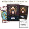 LANG Tarot Rider and Waite Dreams of Gaia luxurious hard packaging with Japanese instruction Pocket Dreams of Gaia Tarot reading 81-card deck,
