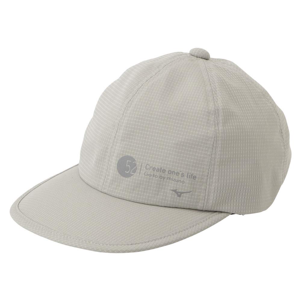 Mizuno Go To by B2JW1008 Compact Airy Vent Outdoor Travel Walking Free Beige Cap, Deodorizing, & Wear, Size,