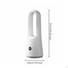 Bladeless Column Fan Silent Household Appliance for Bedroom White 32 Jr