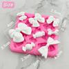 1 Pc Bow Knot Resin Art Molds Silicone Fondant Mould Cake Decoration Tools Pastry Kitchen Baking Accessories