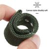Geripptes Nylon Uhrenarmband für Militär Canvas Stoff Sportarmband 18mm 20mm 22mm Ersatz Uhrenarmband Herren Damen Armband
