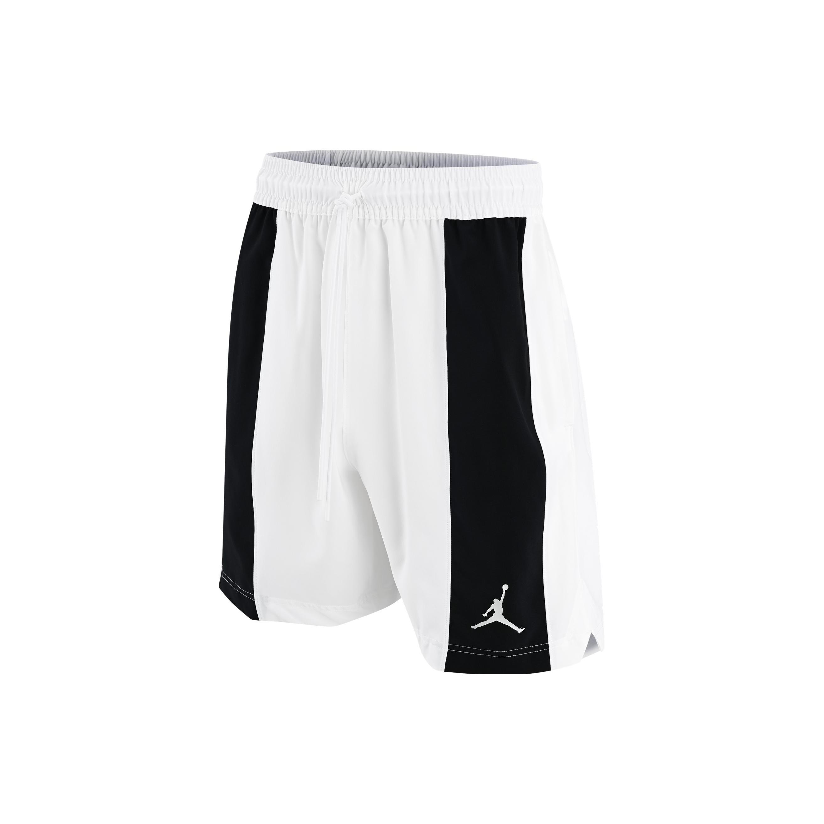 Air Jordan DRI-FIT Jumpman Sports Short  White Black  Men s CZ4774-100 L