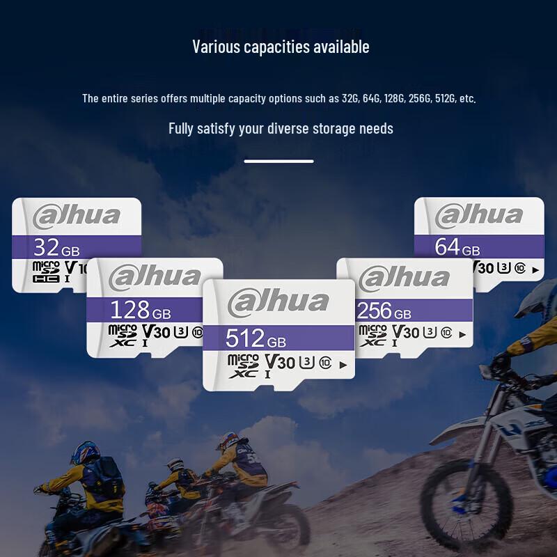 Dahua C100 Series MicroSD Memory Card CN Plug (adapter Included)