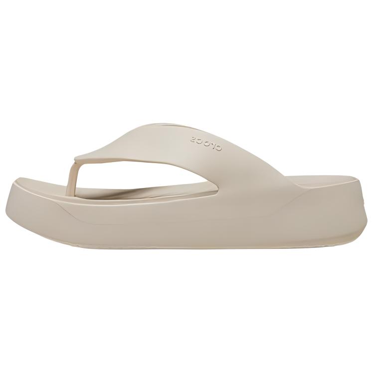 Crocs Fashionable Comfortable EVA Flip Flops Women Footwear Gray 209410-160