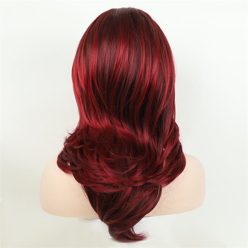 Peruci Sintetice Lungi Ondulate pentru Femei Gri Perucă Păr Natural Femei Cosplay Sexy Costum Halloween Cadouri Perucă pentru Persoane Vârstnice