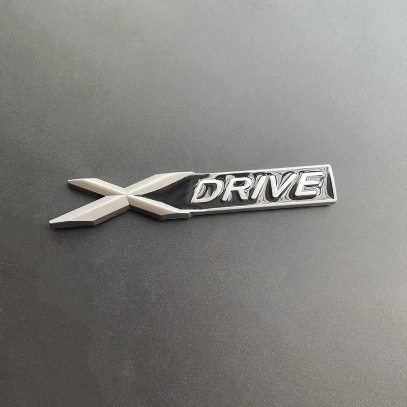 Logo Metalic 3D X Drive Emblema Xdrive Plăcuță cu Nume Insignă Portbagaj Mașină Pentru BMW 328i 525 535d 530d G20 F10 Accesorii Autocolant Xdrive