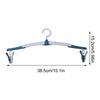 Foldable Hangers For Clothes Anti-Slip Folding Clothes Hangers Portable Clothes Drying Rack Household Clothes Hangers With Clips