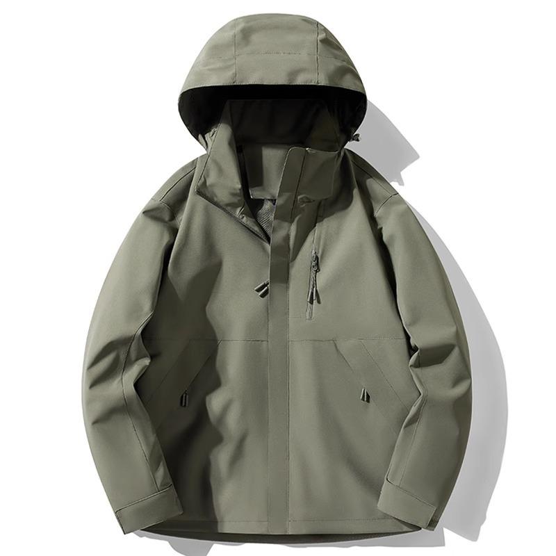 Jacket Women's 2025 New Three-in-one Removable Windproof and Waterproof Mountaineering Suit Autumn and Winter Coat Men