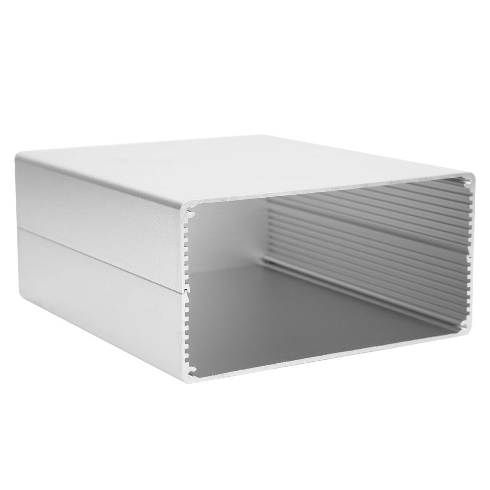 Aluminum Project Box Matte Silver Split Type DIY Electronic Enclosure Case 80x160x180mm