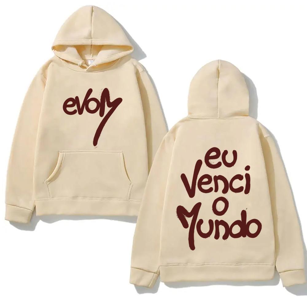 EVOM - Veigh Merch 2025 NEW Hoodie Graphic Print Punk Sweatshirt High Quality Popular Clothing Unisex Pullovers