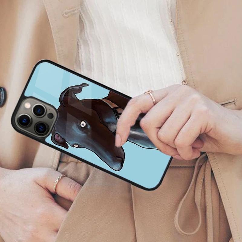 Galgo Greyhound Dog Magnetic Phone Case For APPLE iPhone 17 Air 16 14 13 12 Pro Max 15 Plus Wireless Charge With MagSafe Cover