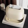 Functional Tissue Box for Home Office Decorative Tabletop Paper Towel 6XDE