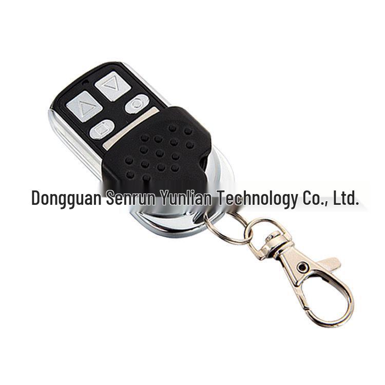 Metal Four-Button Car Door Remote with Rolling Code Access Control
