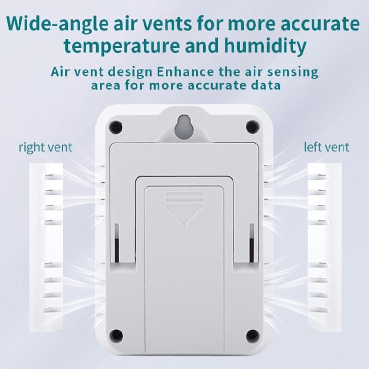 Accurate Room Thermometers Hygrometer Double Display Humidity Temperature Sensor Battery Operated For Living Room Office