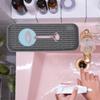Silicone Storage Tray Thickened Non Slip Dish Drying Mat Household Kitchen Countertop Silicone Drying Tray Heat Insulation Pad