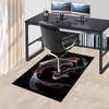 1PC Koi Fish Carpet Office Rug Mat Home Decor Area Carpet Festival Gift Office Desk Chair Carpet Longlasting Material