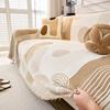 Modern Minimalist Geometric Line Sofa Throw Chenille High Quality Sofa Cover