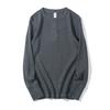 Męska koszulka z długim rękawem Henley Waflowy splot Ciężka Slim Fit Codzienna Vintage Wiosenna Warstwa bazowa Góra