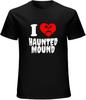 Sematary I Love Haunted Mound T Shirt Popular Trend Heart Shape Unisex Cotton Short Sleeve Tshirt