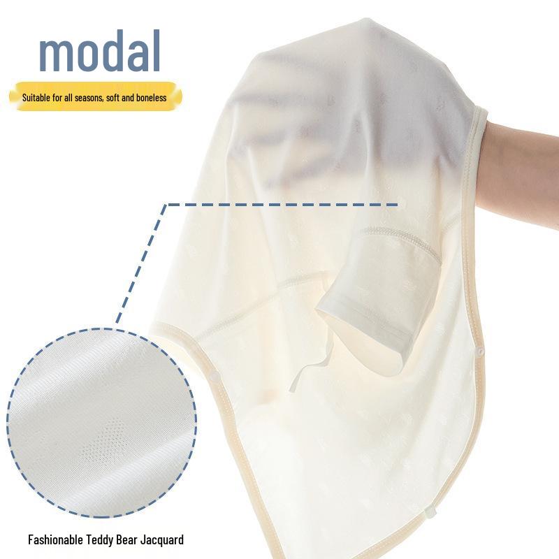 Sommer-Bodysuit für Neugeborene mit kurzen Ärmeln aus Modal
