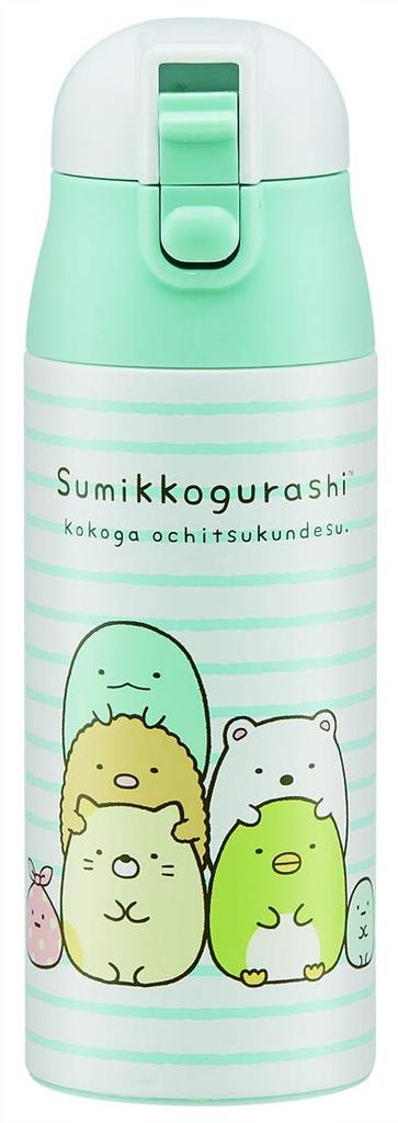 Skater 360ml Stainless Steel Mug Insulated for Hot and Cold Sumikkogurashi 20 Bottle, Drinks, SDPC4-A