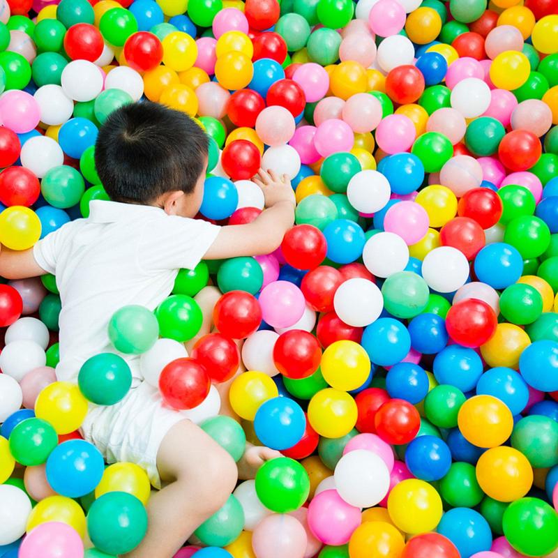 50PC Outdoor Sport Ball Colorful Soft Water Pool Ocean W ave Ball Baby Children Funny Toys Eco-Friendly Stress Air Ball Toy Ball