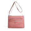 Women Multi Pocket Large Capacity Nylon Crossbody Bag with Adjustable Strap for Daily Commute