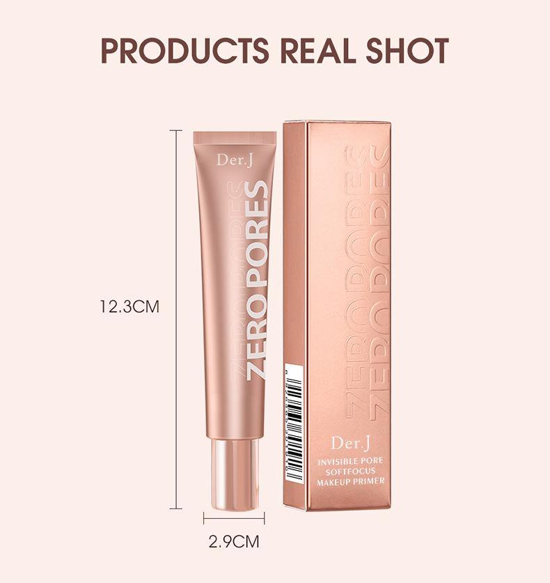 Cross-border Der.J Anti-Pore Soft Focus Primer & Concealer for Invisible Pores - Long-Lasting, Non-Transfer Makeup Powder