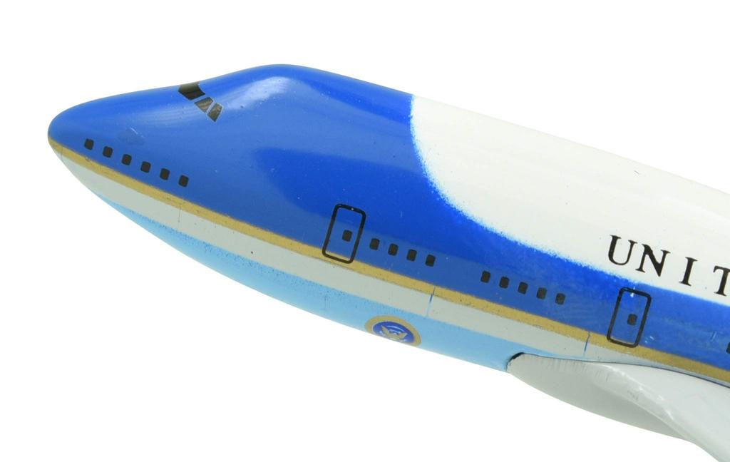 TANG DYNASTY 1/400 16cm Air Force One Boeing B747 Alloy Airplane Model Toy