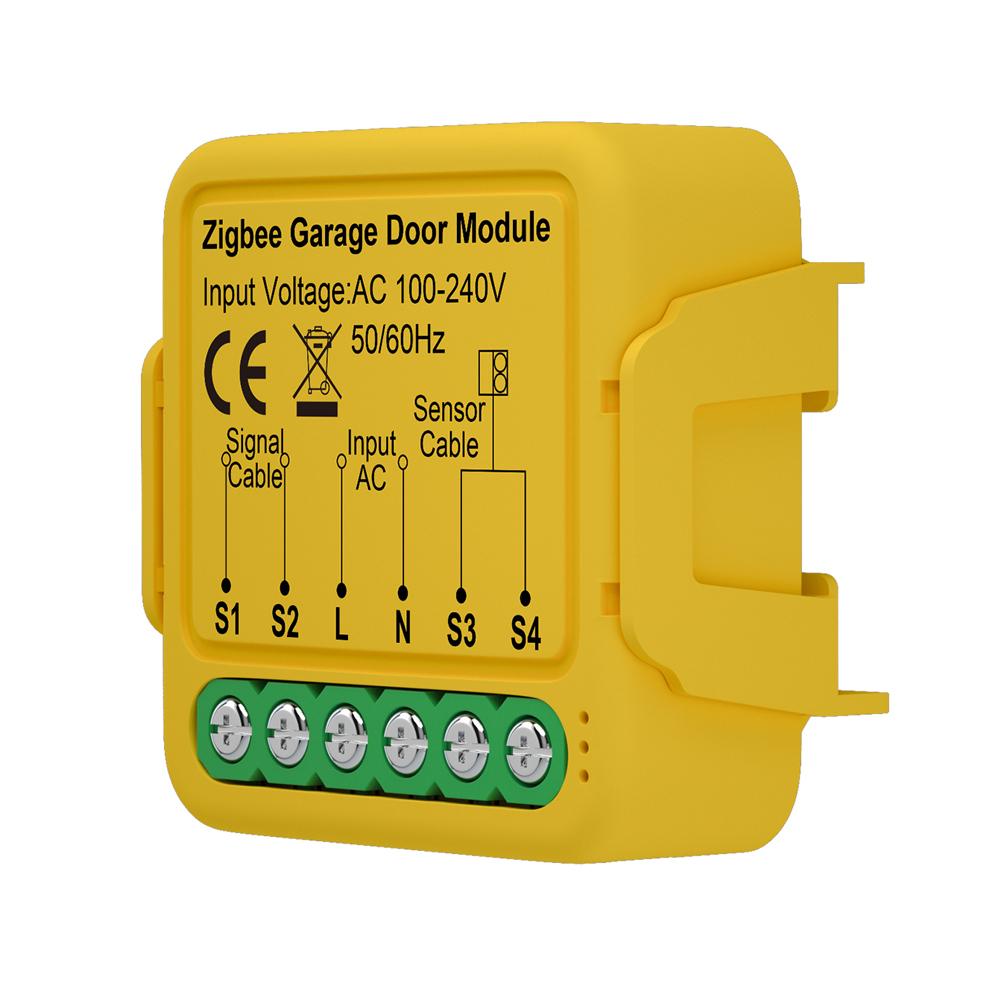 Tuya ZigBee Gate Opener Intelligent Garage Door Controller Module Mobilephone Remote Tuya APP Control Compatible with