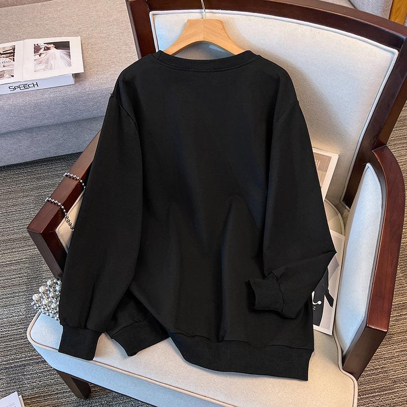 Plus Size Autumn Hoodie, 200-350 Jin, Bust 150/160/170, Style 6018