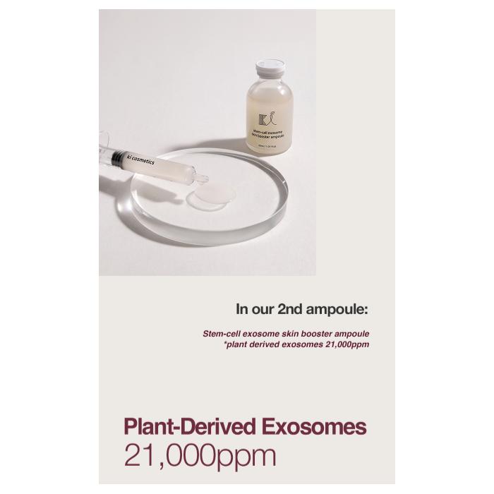 KI Cosmetics Stem-Cell Exosome Skin Booster Kit (30ml / 6ml × 5 Kits) (3 Options)