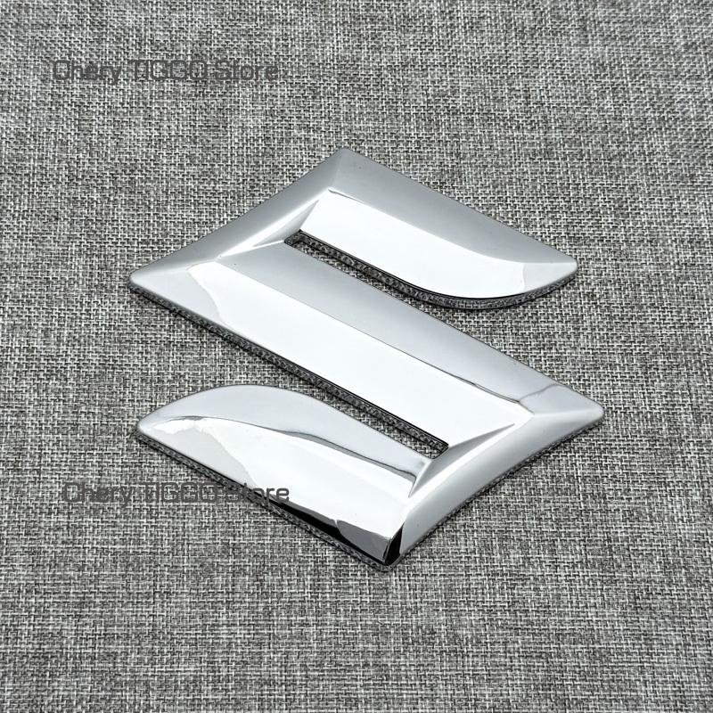 Auto Motorhaube Frontgrill Heckklappe Logo Plakette Emblem Aufkleber Für SUZUKI Jimny Auto Karosserie Aufkleber Logo Heck Emblem Decal Zubehör