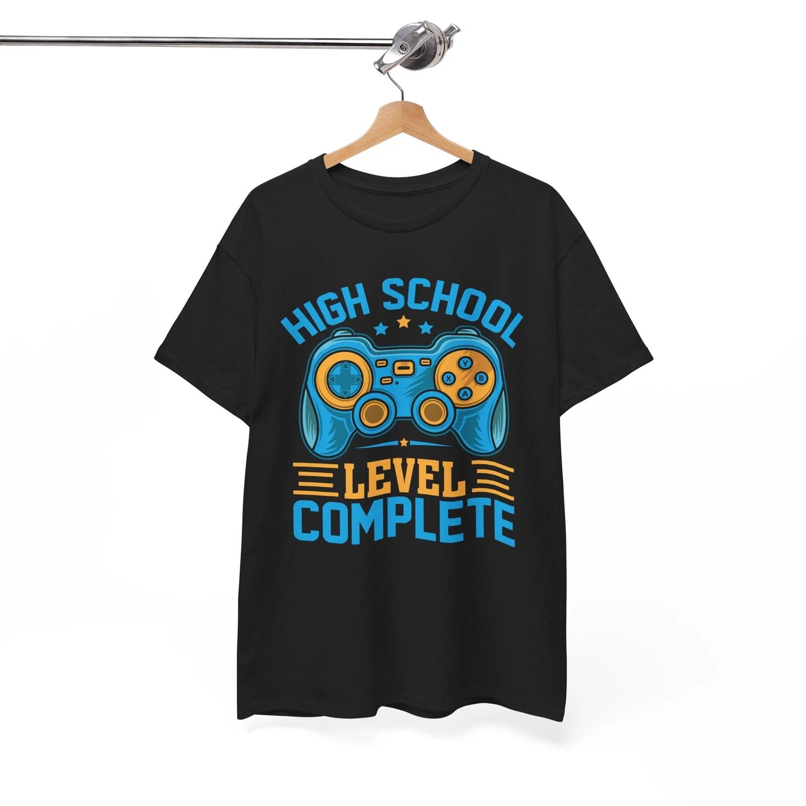 Gaming Tee | Game Over T-Shirt | Funny Gamer Shirt for Casual Play L