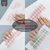 LF No-Bake Waterproof Gel Nail Stickers - Solid, Glitter, Color Block, Gradient Full Cover